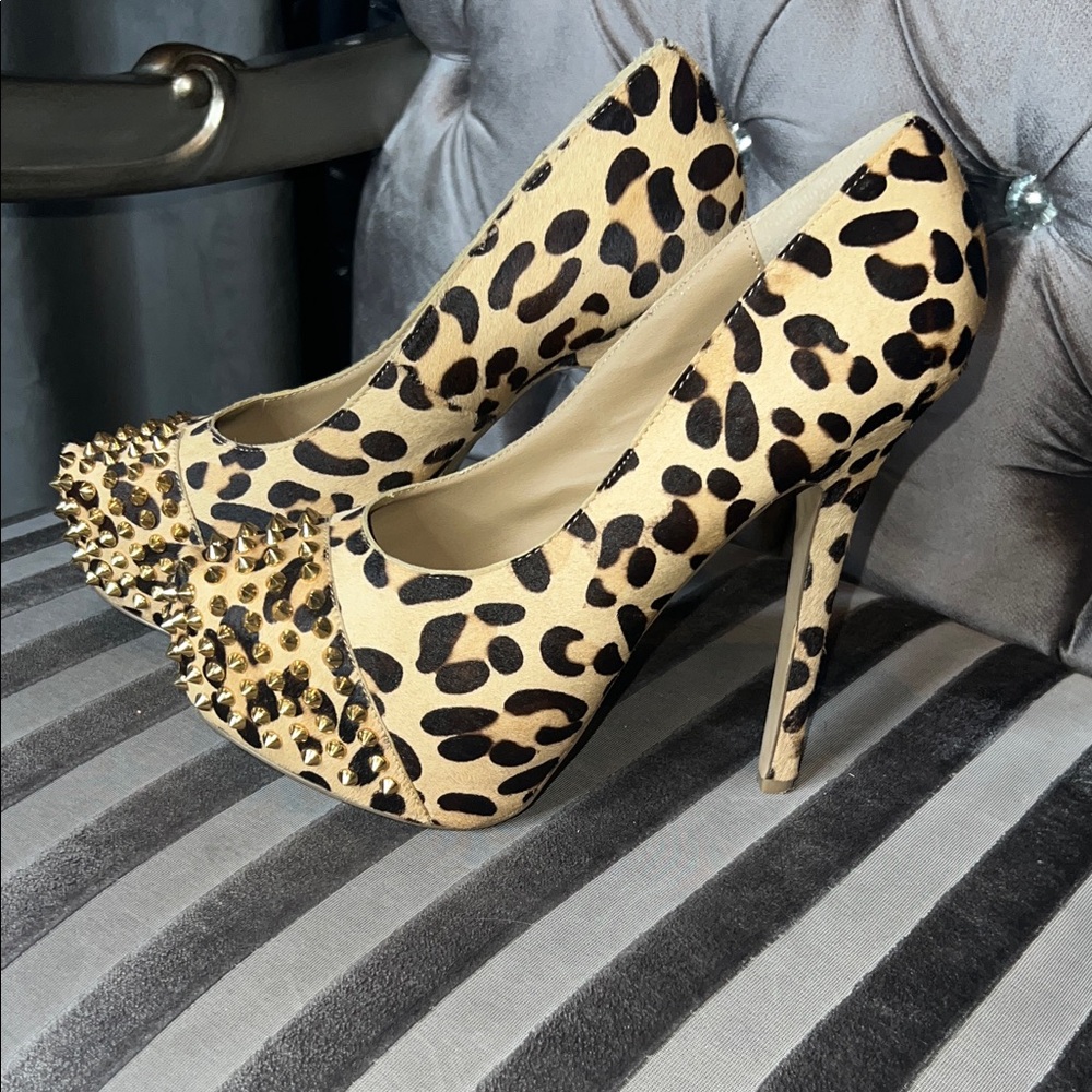Urban Jungle Queen: Steve Madden "Python" Spiked Stiletto Platforms 👠🐍🔥